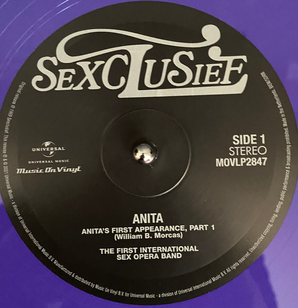 The First International Sex Opera Band - Anita | Music On Vinyl (MOVLP2847) - 3