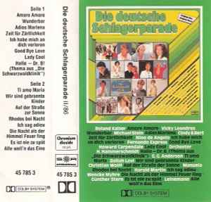 Die Deutsche Schlagerparade II/86 (Cassette, Compilation, Club Edition, Stereo)in vendita