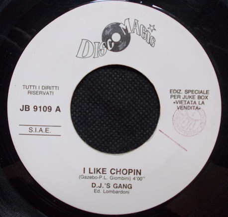 D.J.'s Gang / Carin Mc Donald – I Like Chopin / Tropikal Theme