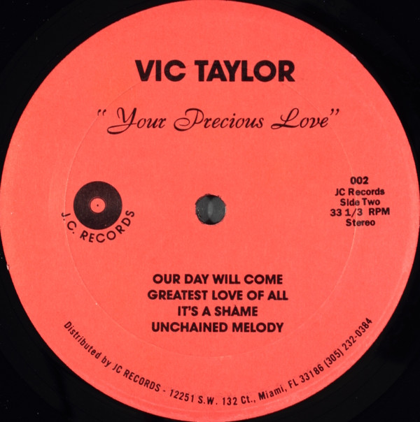 descargar álbum Vic Taylor - Your Precious Love