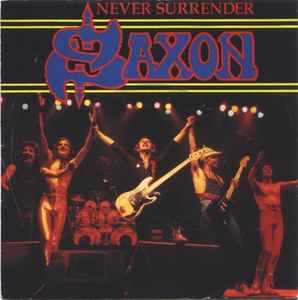 Saxon - Never Surrender album cover