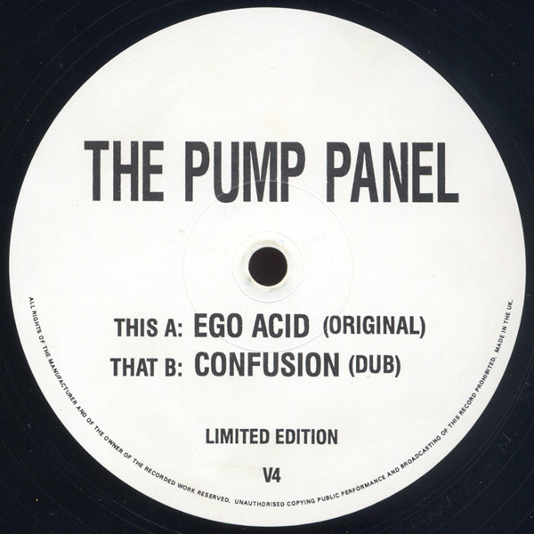The Pump Panel – Ego Acid / Confusion (1995, Vinyl) - Discogs