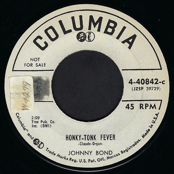 ladda ner album Johnny Bond - Honky Tonk Fever