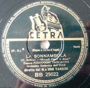 Ferruccio Tagliavini - La Sonnambula / Falstaff album cover