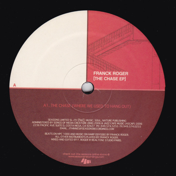 last ned album Franck Roger - The Chase EP