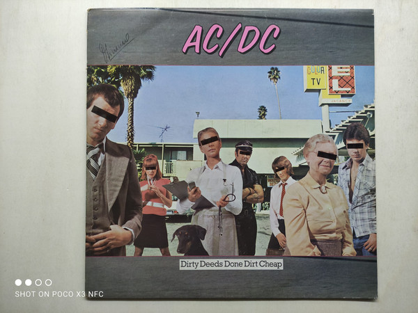 AC/DC – Dirty Deeds Done Dirt Cheap (1976, Vinyl) - Discogs