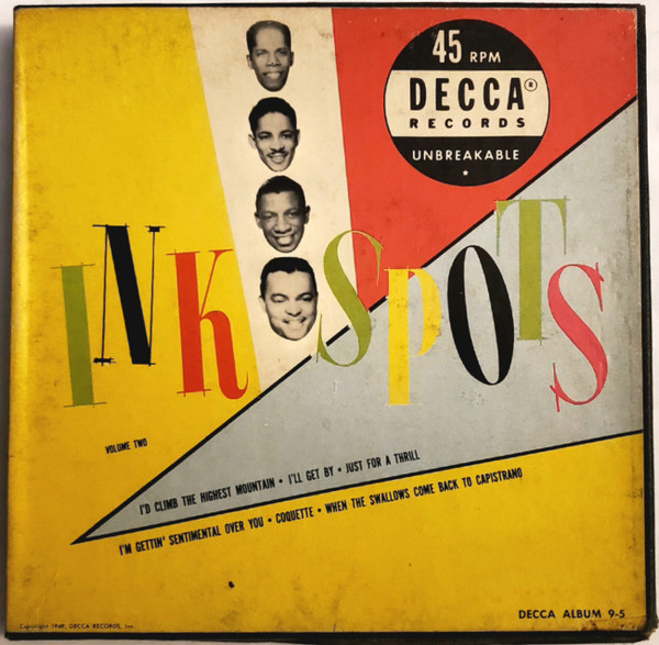 The Ink Spots – The Ink Spots-Volume 2 (1949, Vinyl) - Discogs