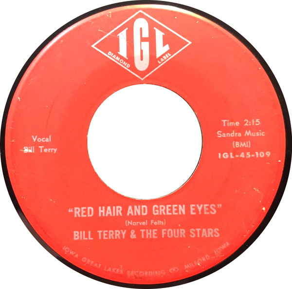 descargar álbum Bill Terry & The Four Stars - Red Hair And Green Eyes Hell Have To Go
