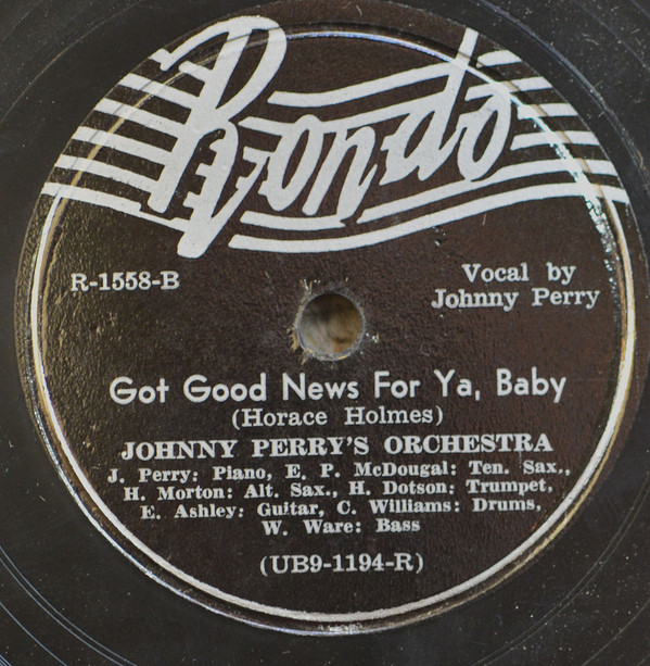baixar álbum Johnny Perry's Orchestra - JP Boogie Got Good News For Ya Baby