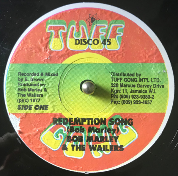 Bob Marley & The Wailers – Redemption Song / Zion Express (1998