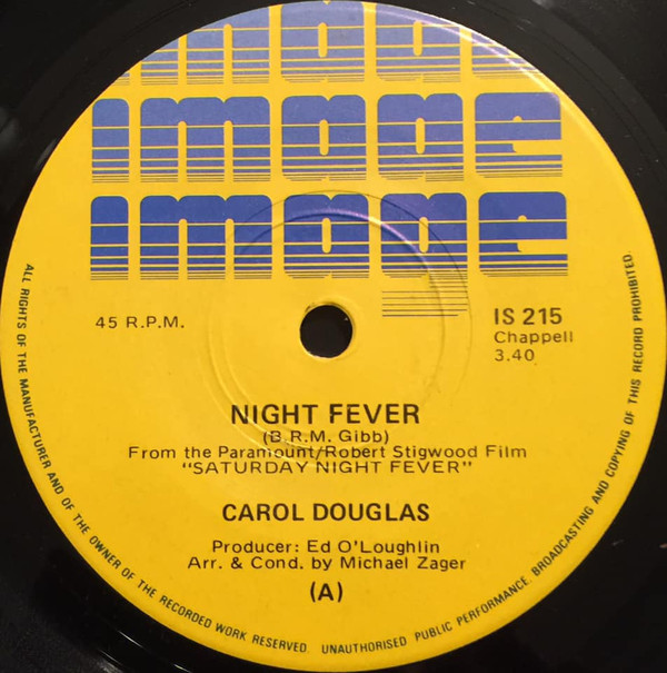 baixar álbum Download Carol Douglas - Night Fever album