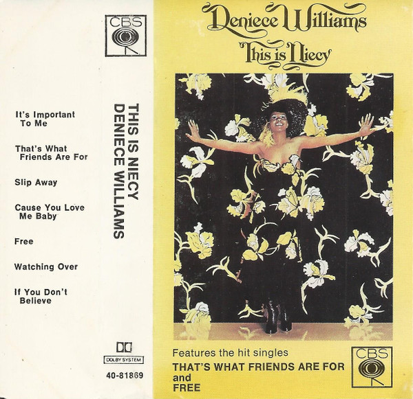 Deniece Williams – This Is Niecy (1976, Cassette) - Discogs
