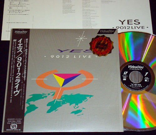 Yes – 9012 Live (DVD) - Discogs