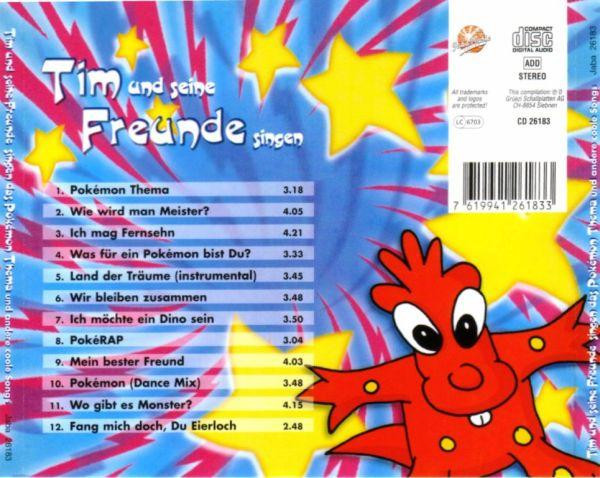 descargar álbum Tim Und Seine Freunde - Pokémon Und Andere Coole Songs
