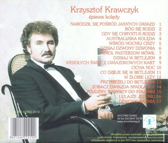 descargar álbum Krzysztof Krawczyk - Śpiewa Kolędy