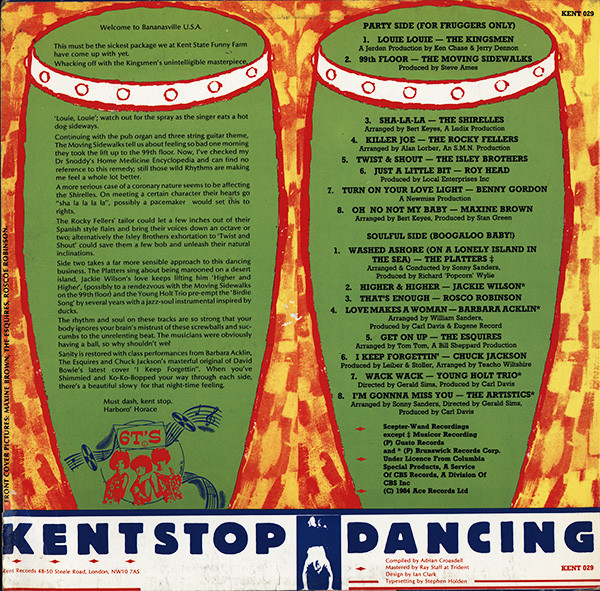 last ned album Various - Kent Stop Dancing
