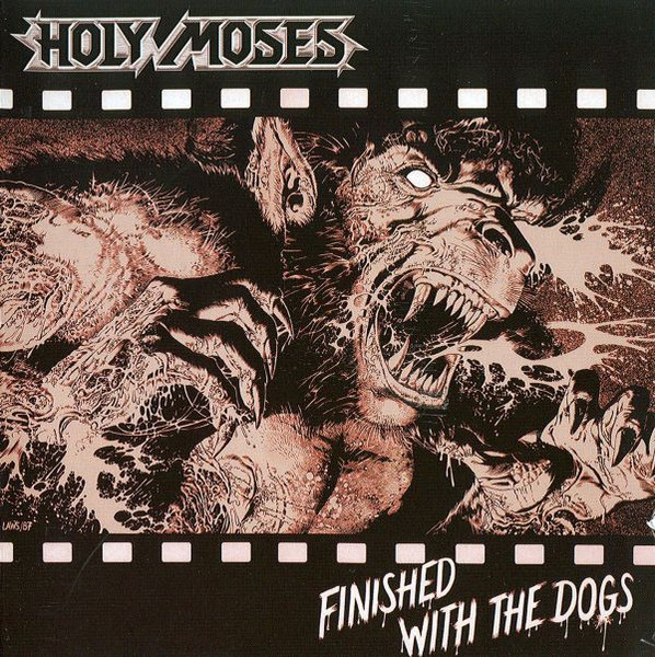 holy moses/finished with dogs original 1st press cd no barcode made in Germany thrash