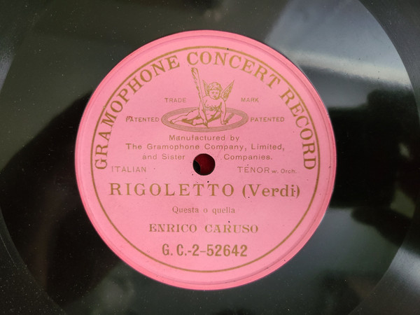 Enrico Caruso Rigoletto Questa O Quella 1908 Shellac Discogs