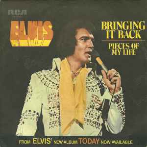 Elvis – Bringing It Back (1975, Vinyl) - Discogs