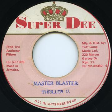 baixar álbum Thriller U - Master Blaster