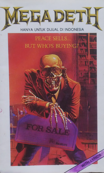 Megadeth – Peace Sells... But Who's Buying? (1986, Clear Shell