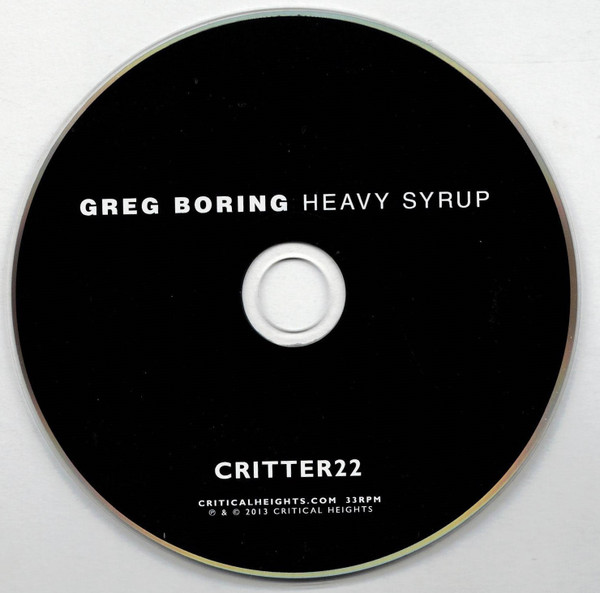 lataa albumi Greg Boring - Heavy Syrup