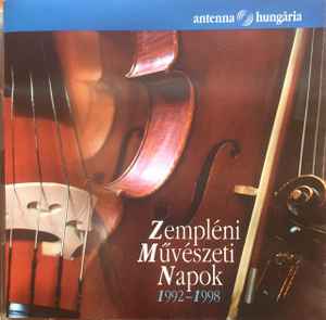 Johann Sebastian Bach - Zempléni Művészeti Napok 1992-1998 album cover