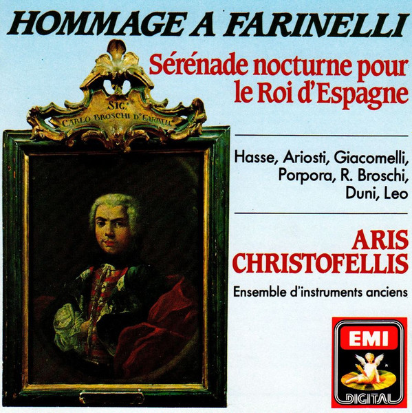 ladda ner album Aris Christofellis - Hommage à Farinelli Sérénade Nocturne Pour Le Roi DEspagne