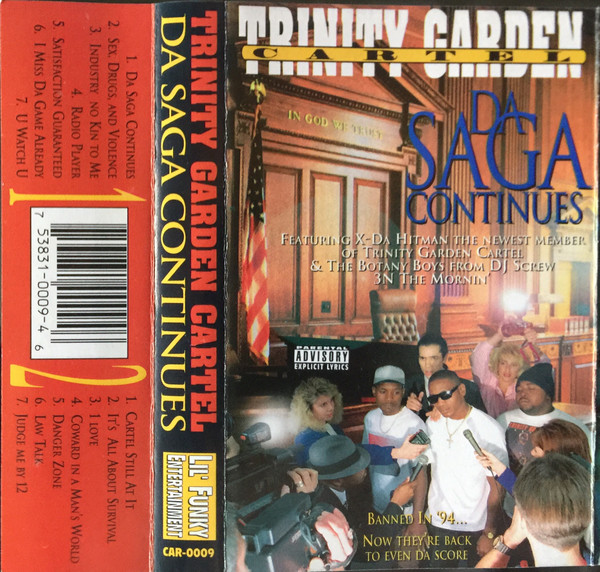 Trinity Garden Cartel – Da Saga Continues (1996, CD) - Discogs