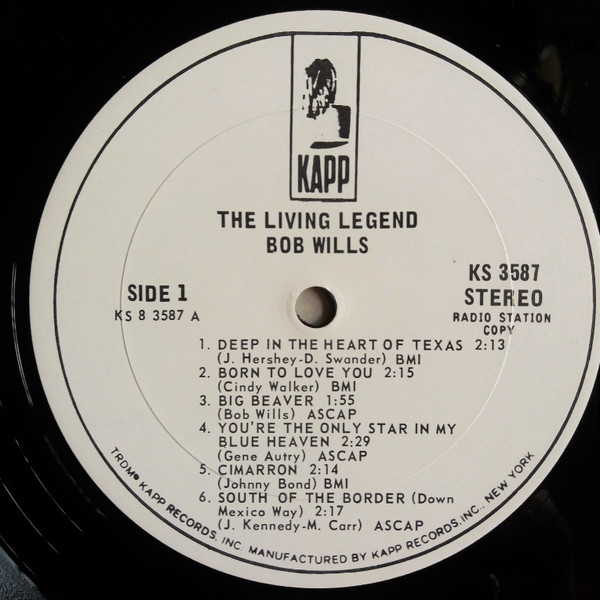 ladda ner album Bob Wills - The Living Legend