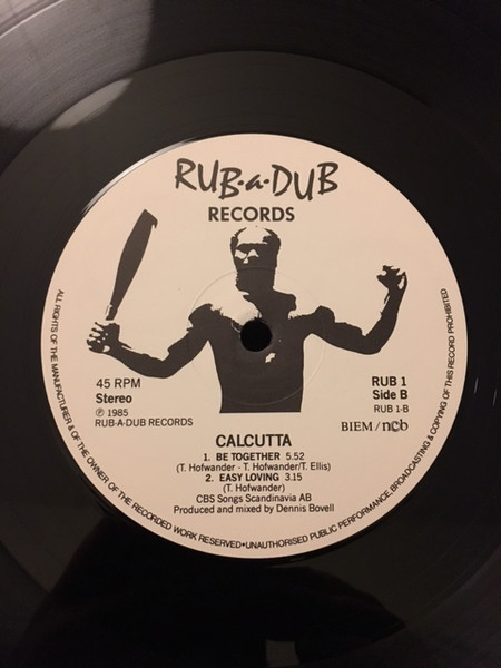 Calcutta – Easy Loving / Be Together (1985, Vinyl) - Discogs