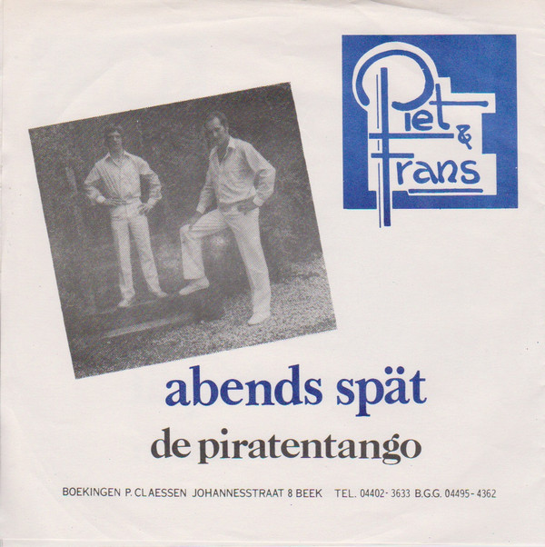 télécharger l'album Duo Piet en Frans - Abends Spät