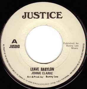 Johnny Clarke - Leave Babylon / Rasta Pickney album cover