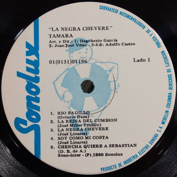 descargar álbum Tamara - La Negra Chevere