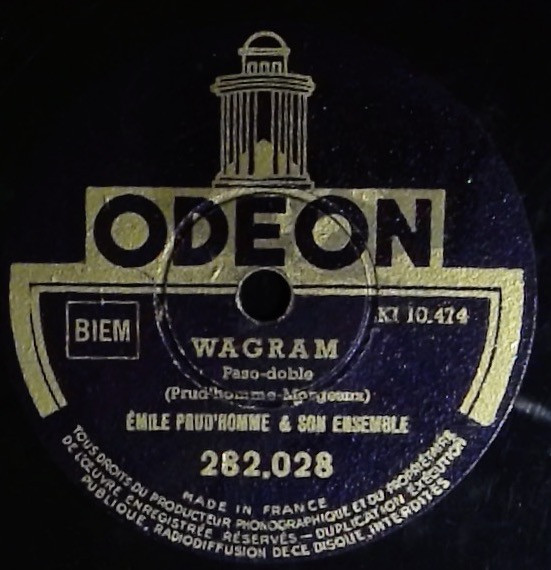 télécharger l'album Emile Prud'Homme Et Son Ensemble - Wagram Vieux Moulin