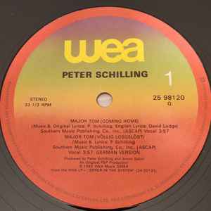 Peter Schilling - Major Tom (Coming Home) album cover