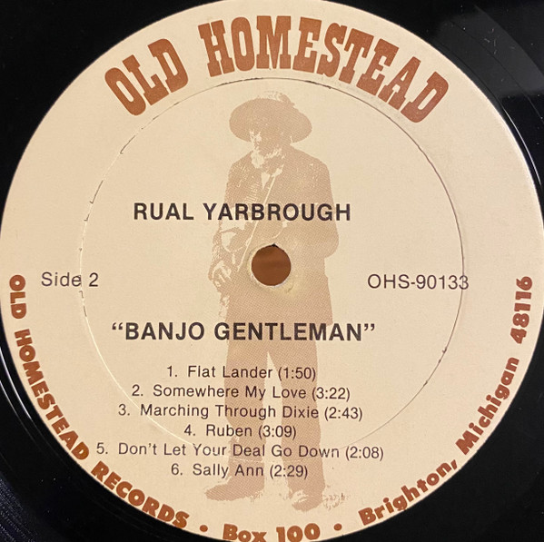 ladda ner album Rual Yarbrough - Banjo Gentleman