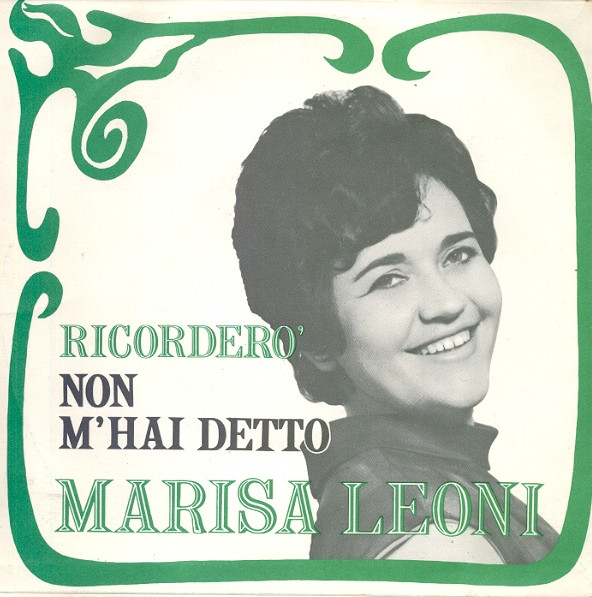 Album herunterladen Marisa Leoni - Ricorderò Non MHai Detto