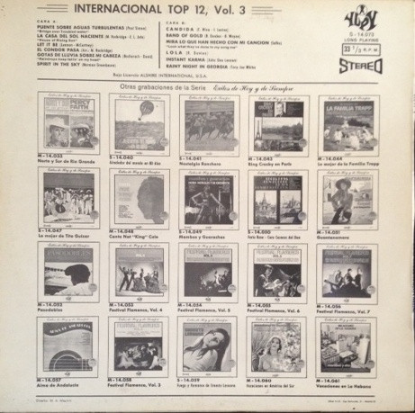 ladda ner album Various - Internacional Top 12 Vol3