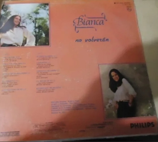 last ned album Bianca - No Volveran