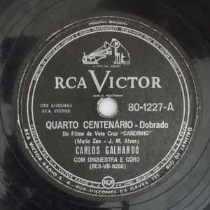 Carlos Galhardo - Quarto Centenário / Saudade album cover