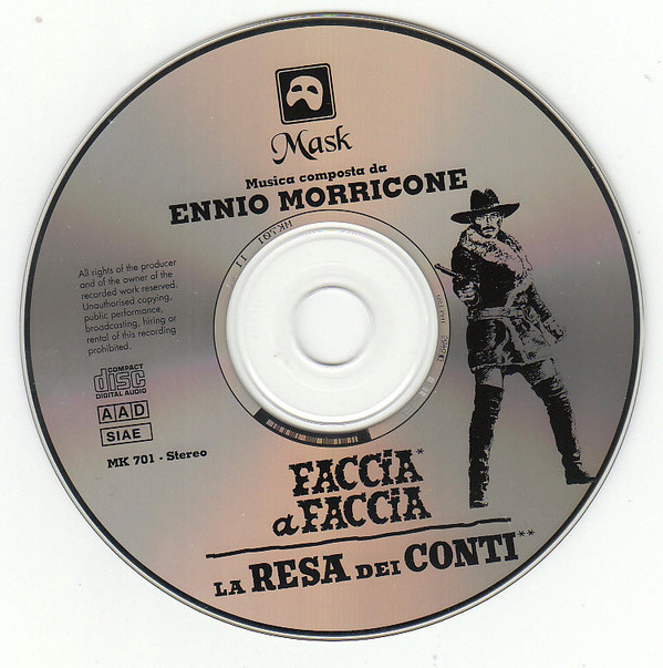 lataa albumi Ennio Morricone - Faccia A Faccia La Resa Dei Conti Original Soundtracks