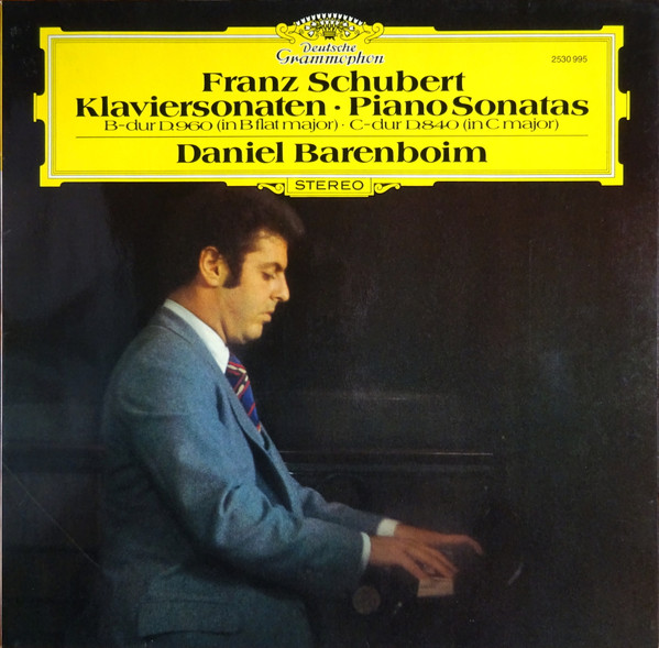 baixar álbum Franz Schubert Daniel Barenboim - Klaviersonaten Piano Piano Sonatas B dur D960 C dur D840