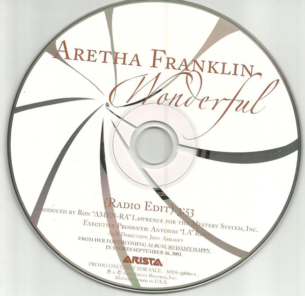 Aretha Franklin – Wonderful (2003, Vinyl) - Discogs