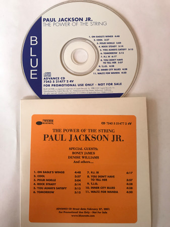 last ned album Paul Jackson Jr - The Power Of The String