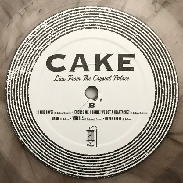 ladda ner album Cake - Live From The Crystal Palace