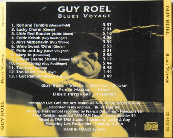 Album herunterladen Guy Roel - Blues Voyage