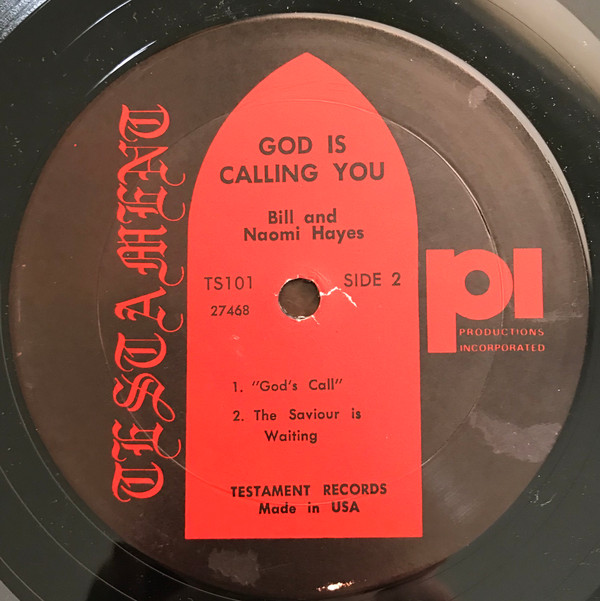 last ned album Bill Hayes , Naomi Hayes - God Is Calling You