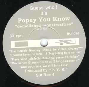 misundelse sikkerhedsstillelse Jordbær Popey You Know – Demolished Monstrosities (1999, Vinyl) - Discogs