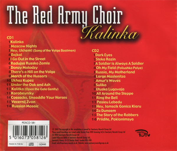 Album herunterladen The Red Army Choir - Kalinka